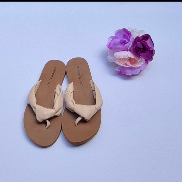 O'NEILL ISLA VISTA WOMEN SANDALS COLOR BLUSH SIZE 6. - Picture 2 of 6